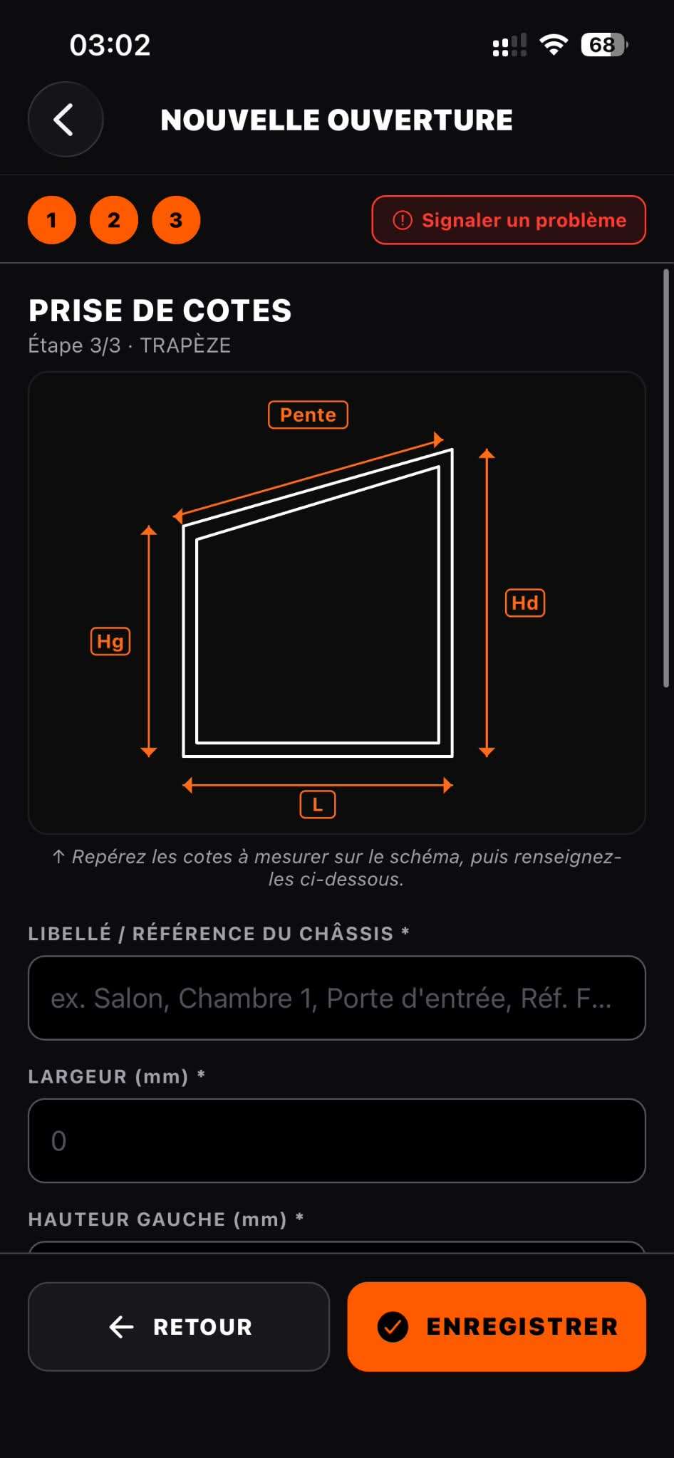 Étape 03 - Prise de cotes - 4
