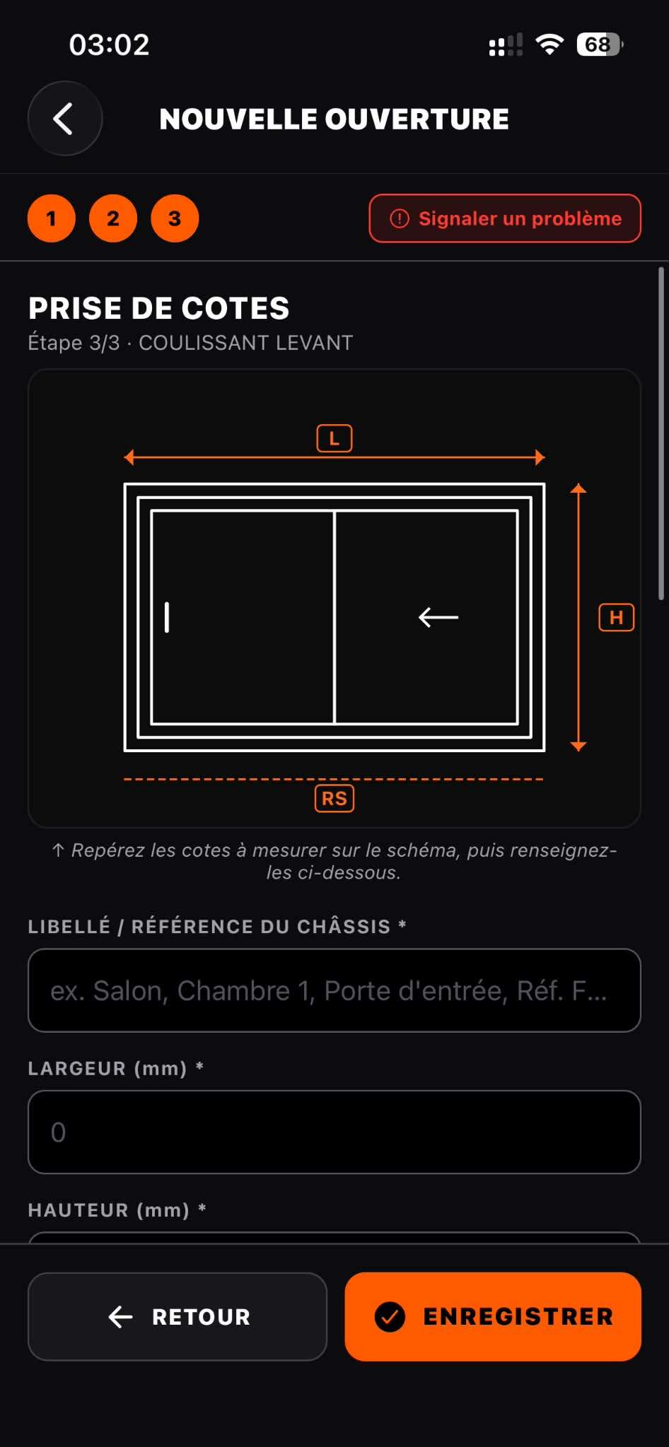 Étape 03 - Prise de cotes - 6